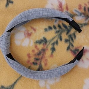 Gray color headband for women